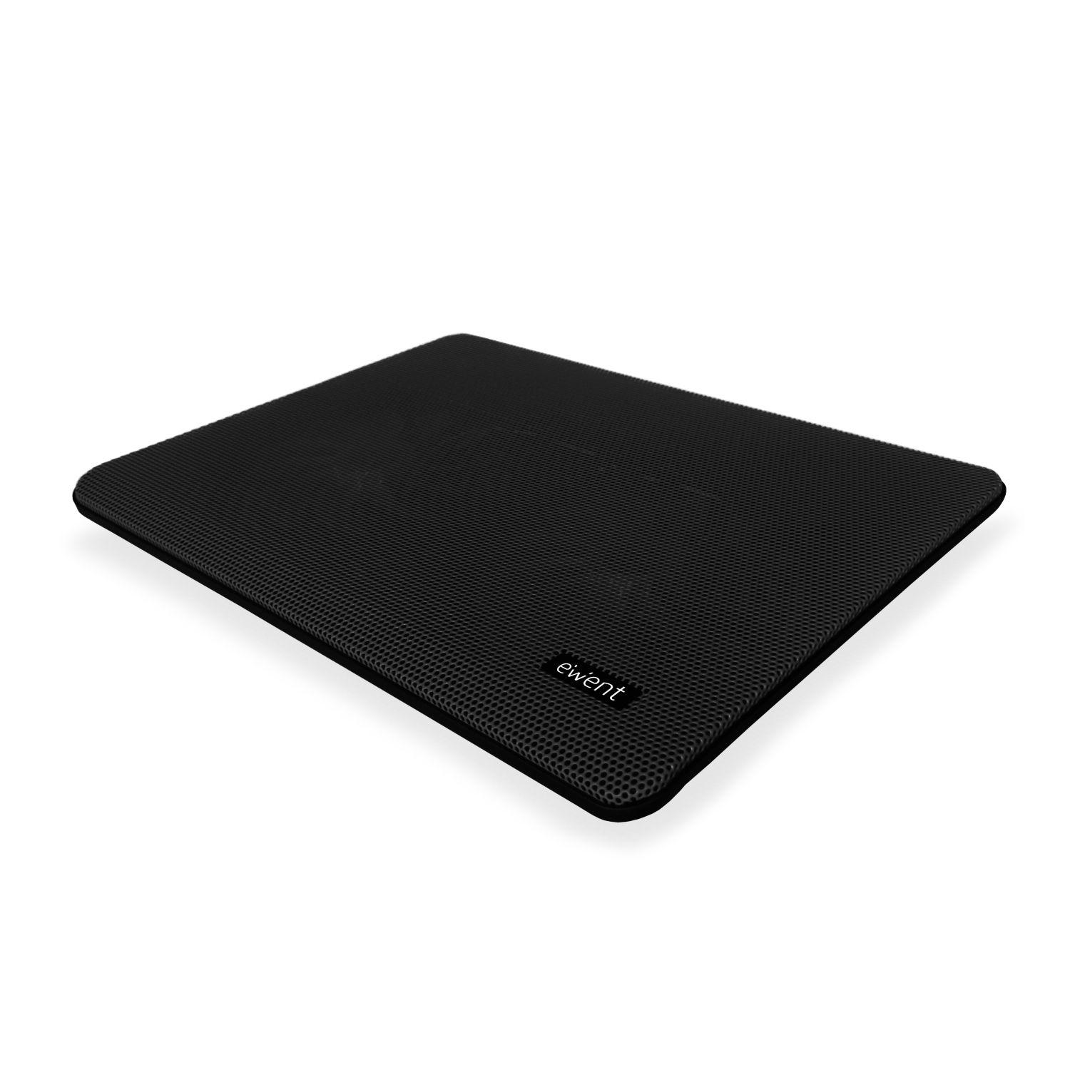Base de Refrigeração para Portátil EWENT EW1256 (43,2 cm - 1000 RPM - 12,5 cm - Preto)