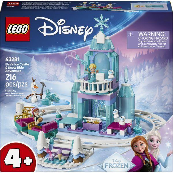LEGO 43281 Disney Castelo de Gelo da Elsa e Aventura na Pista de Neve (4+ anos - 216 peças), miniatura 3