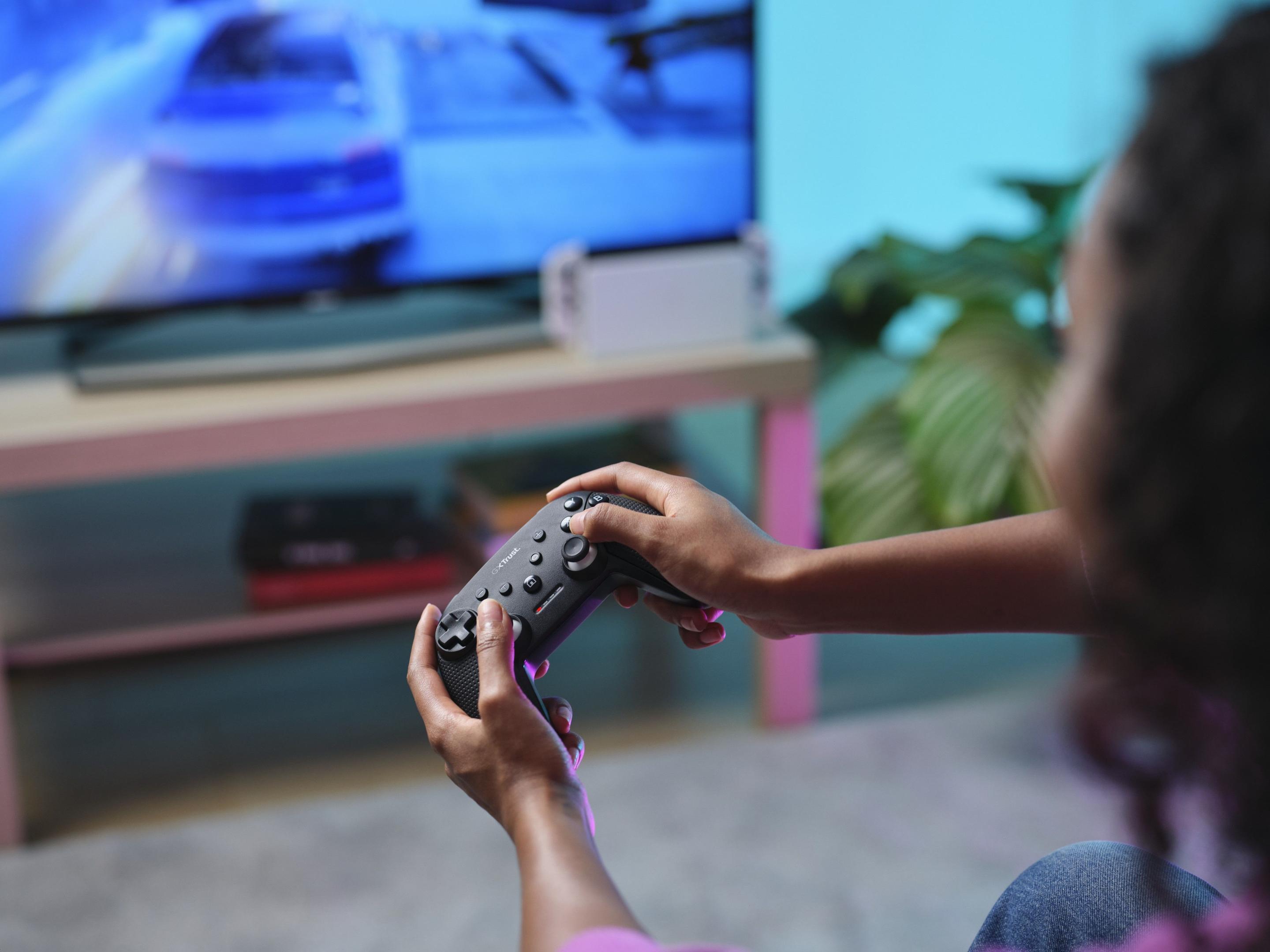 Comando Gaming TRUST GXT 542 Muta (Nintendo Switch - Com fios e sem fios - Preto) — miniatura 7