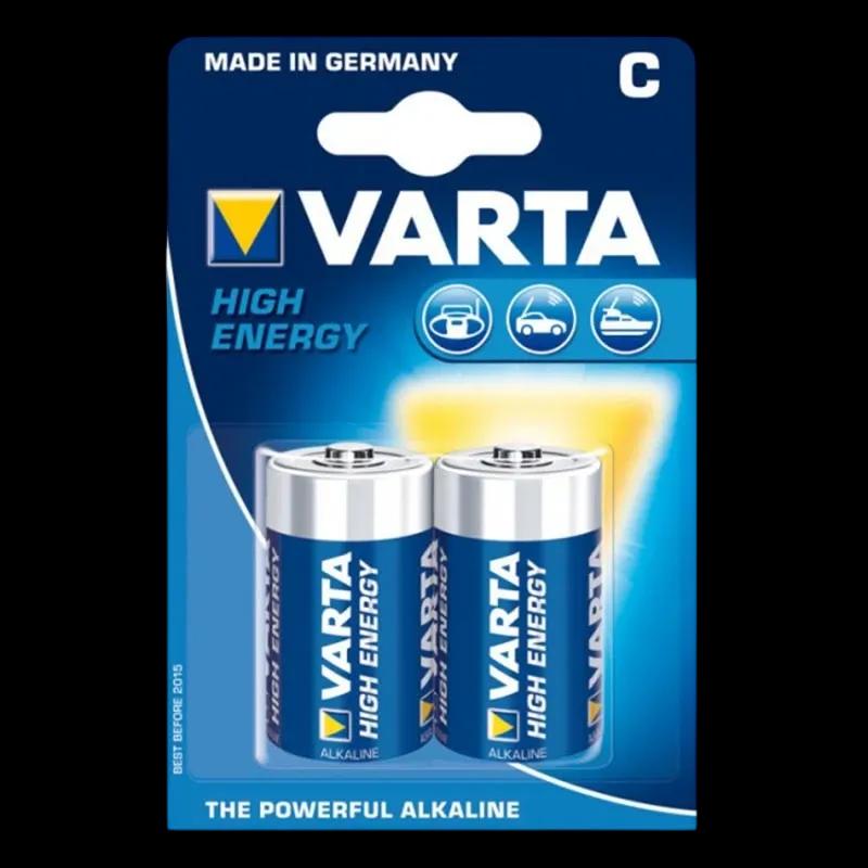 Pilhas Alcalinas VARTA High Energy 4914 (LR14 C - 1,5 V - 2 unidades) — miniatura 2