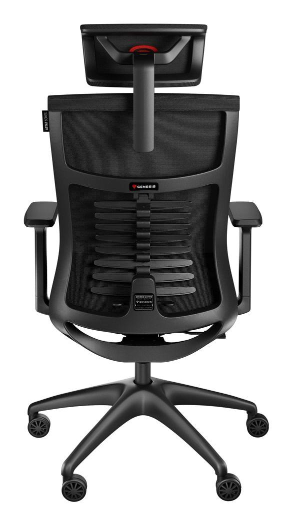 Cadeira Gaming GENESIS Astat 200 (120 kg - Nylon - Alumínio - Preto) — miniatura 3