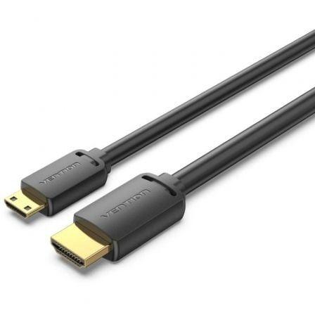 Cabo HDMI VENTION AGHBG (1,5 m - 60 Hz - HDMI Type A - Preto)