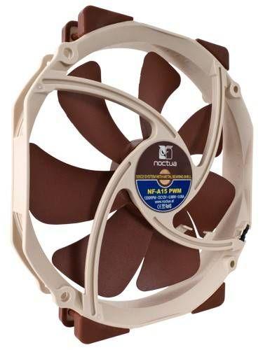 Ventoinha para Caixa PC NOCTUA NF-A15 PWM (Não suportado - 0,96 W - Castanho e Bege), miniatura 4