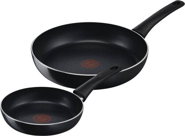 Conjunto de Frigideiras TEFAL Generous Cook C27890 (Alumínio - Preto)