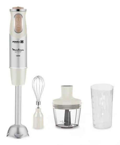 Varinha Mágica MOULINEX Quickchef DD655A10 (1000 W - Altura 7 cm - Creme)
