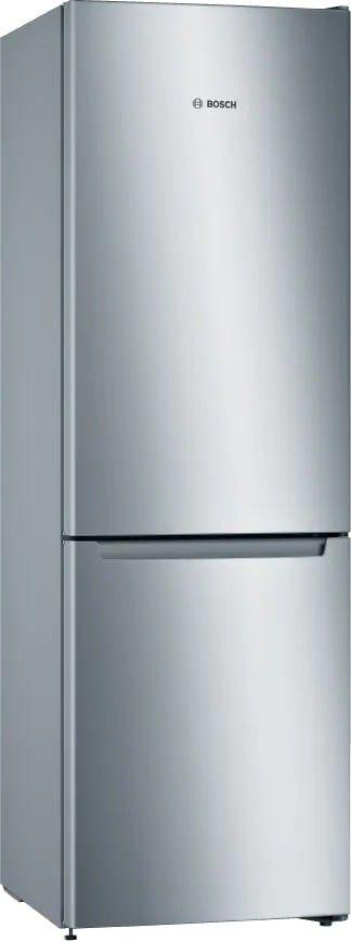 Frigorífico Combinado Independente BOSCH KGN36NLEA (305 L - 186x60x66 cm - 60 cm - Inox)