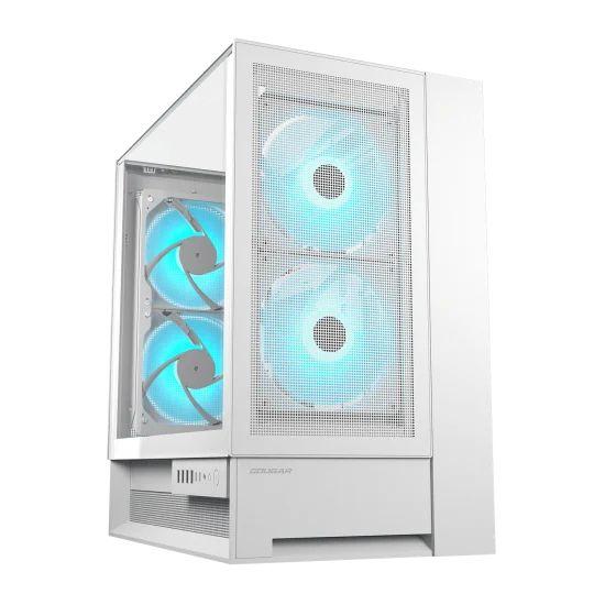 Caixa PC COUGAR OmnyX Midi Tower (ATX, Micro ATX, Mini-ITX - Midi Tower - 17 cm - Branco)