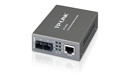 Conversor de Fibra Óptica TP-LINK MC100CM (Gigabit Ethernet - 1000 Mbit/s - Preto) — miniatura 2