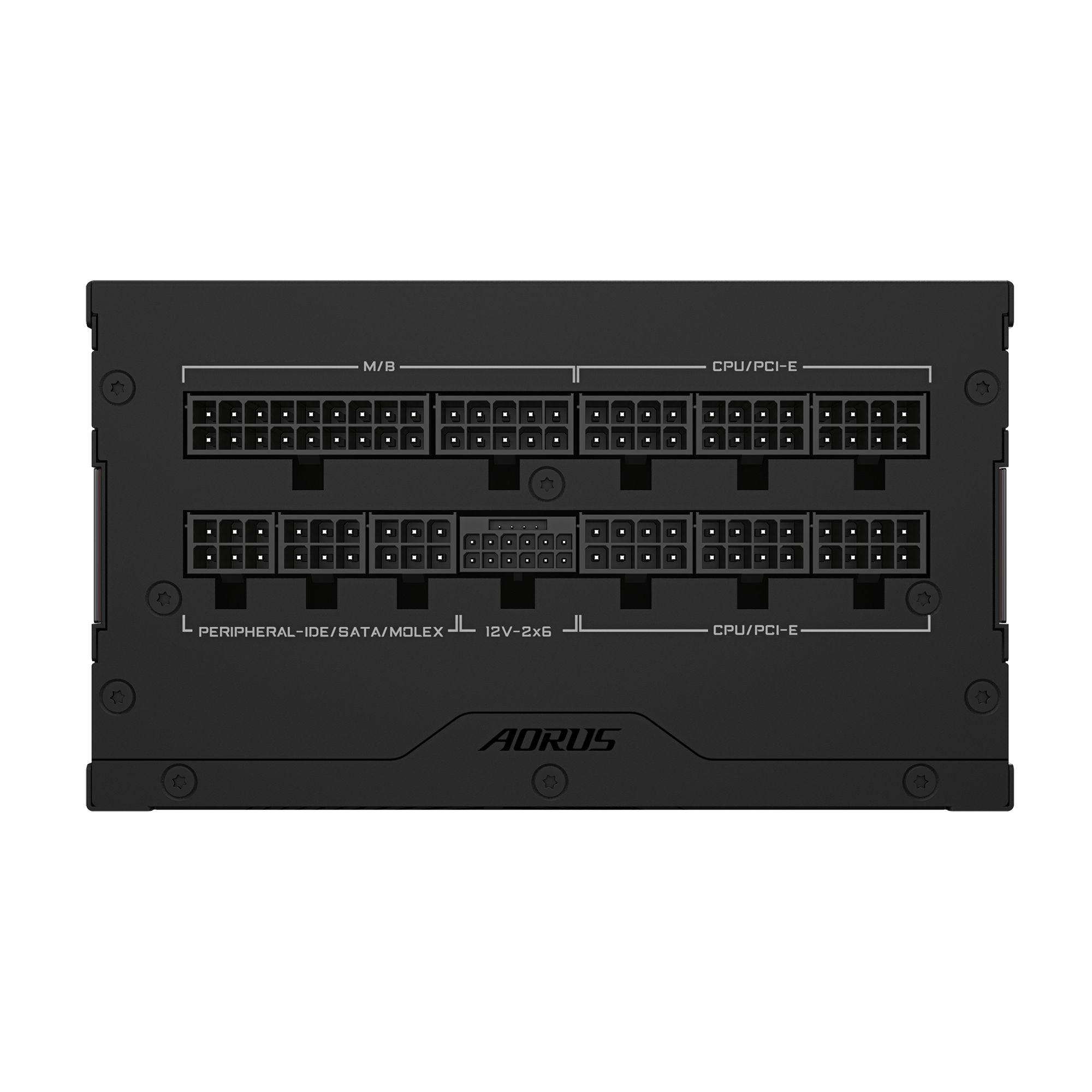Fonte de Alimentação GIGABYTE GP-AE1000PM PG5 V2 EU (ATX - 1000 W - 80 Plus Platinum - Preto), miniatura 6