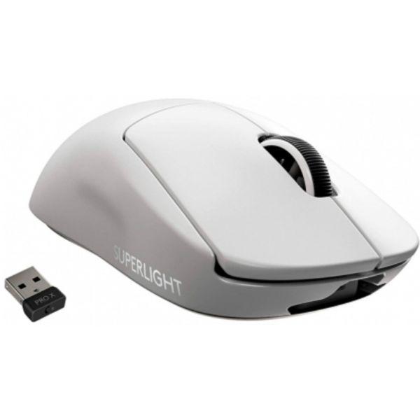 Rato LOGITECH PRO X SUPERLIGHT (Mão direita - 25600 DPI - HERO - Branco) — miniatura 3