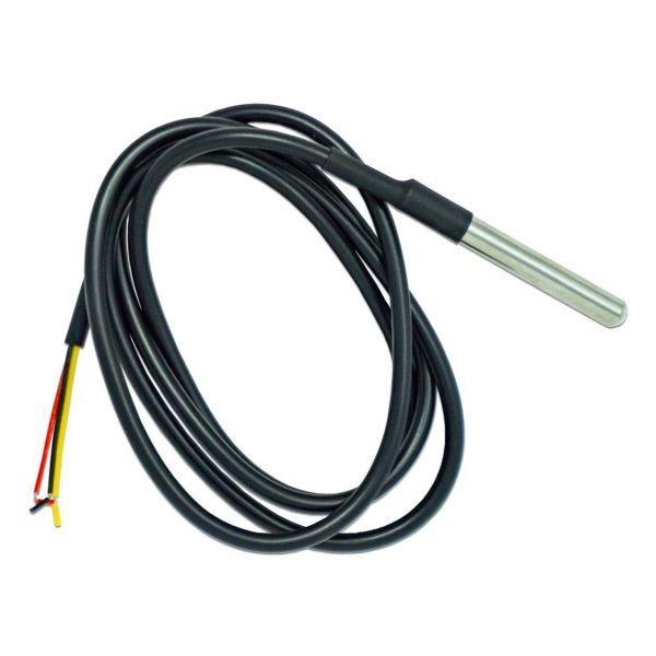 Sensor de Temperatura SHELLY DS18B20 (Aço inoxidável AISI 304 - Preto) — miniatura 2