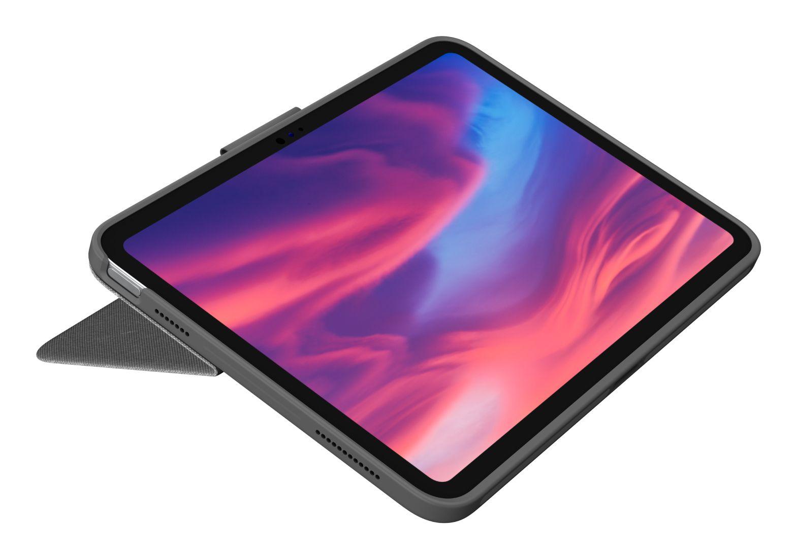 Teclado LOGITECH Combo Touch para iPad 10.ª Geração (Espanhol - Smart Connector - Acoplamento - Cinzento Oxford) — miniatura 5
