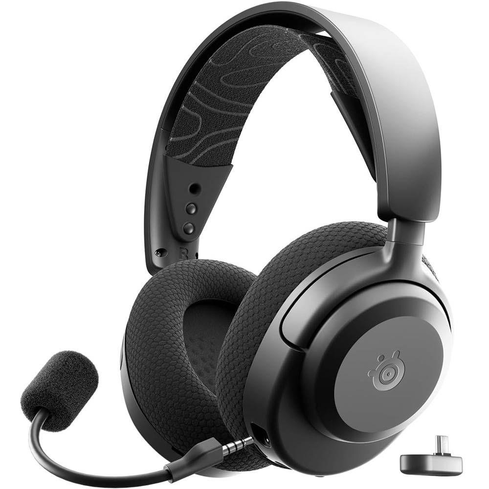 Headset Gaming STEELSERIES Arctis Nova 3P (Binaural - Sem fios - Circum-aural - Preto) — miniatura 2