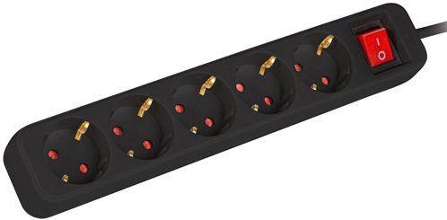 Extensão Elétrica LANBERG PS1-05F-0300-BK (Uni-Schuko CEE 7/7 - Preto), miniatura 2