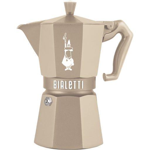 Cafeteira Italiana BIALETTI Moka Exclusive Indução 0009078 (Areia)