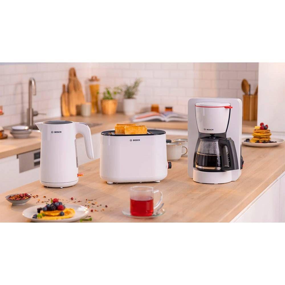Torradeira BOSCH TAT2M121 (950 W - 2 fatias - Plástico - Branco), miniatura 4