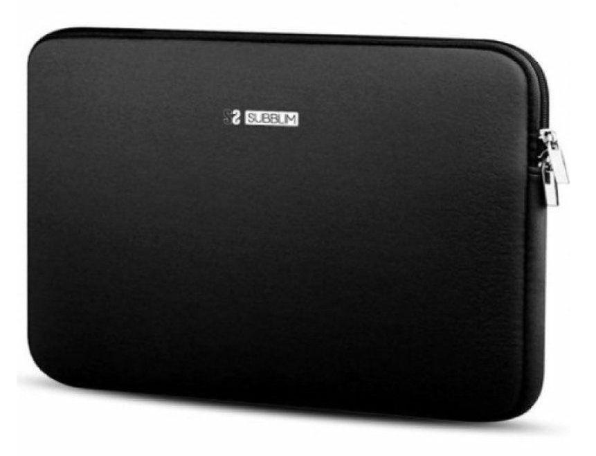 Capa para Portátil SUBBLIM Business Laptop Sleeve Neoprene V2 SUBLS-SKIN111 (Neopreno - 11,6-12,5 polegadas - Altura 31,5 cm - Preto)