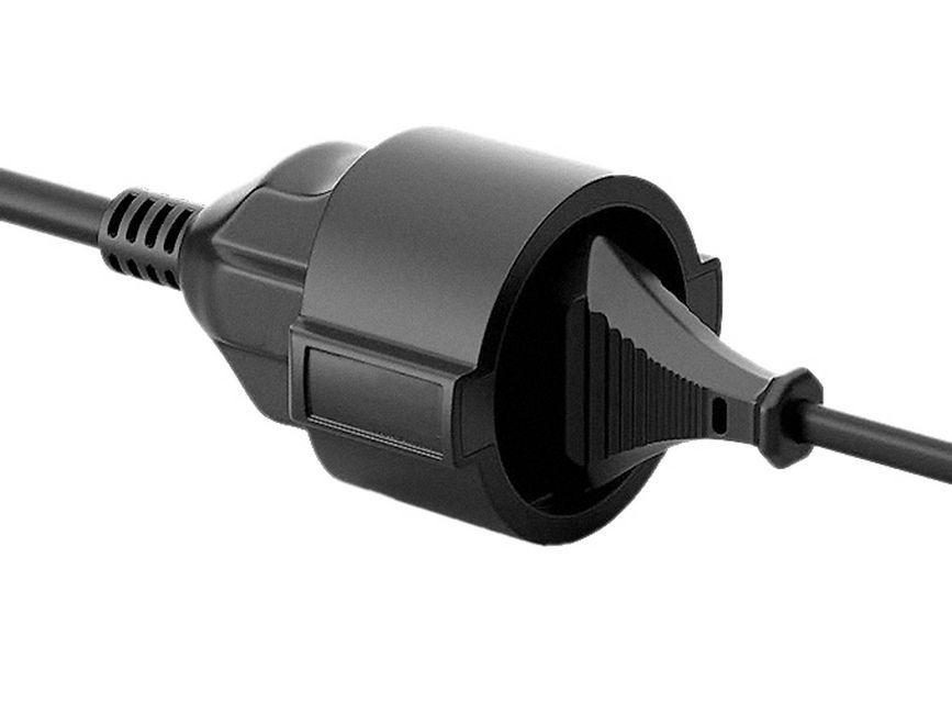 Cabo de Alimentação de Extensão EQUIP 112183 (10 m - CEE7/3 - Preto) — miniatura 4