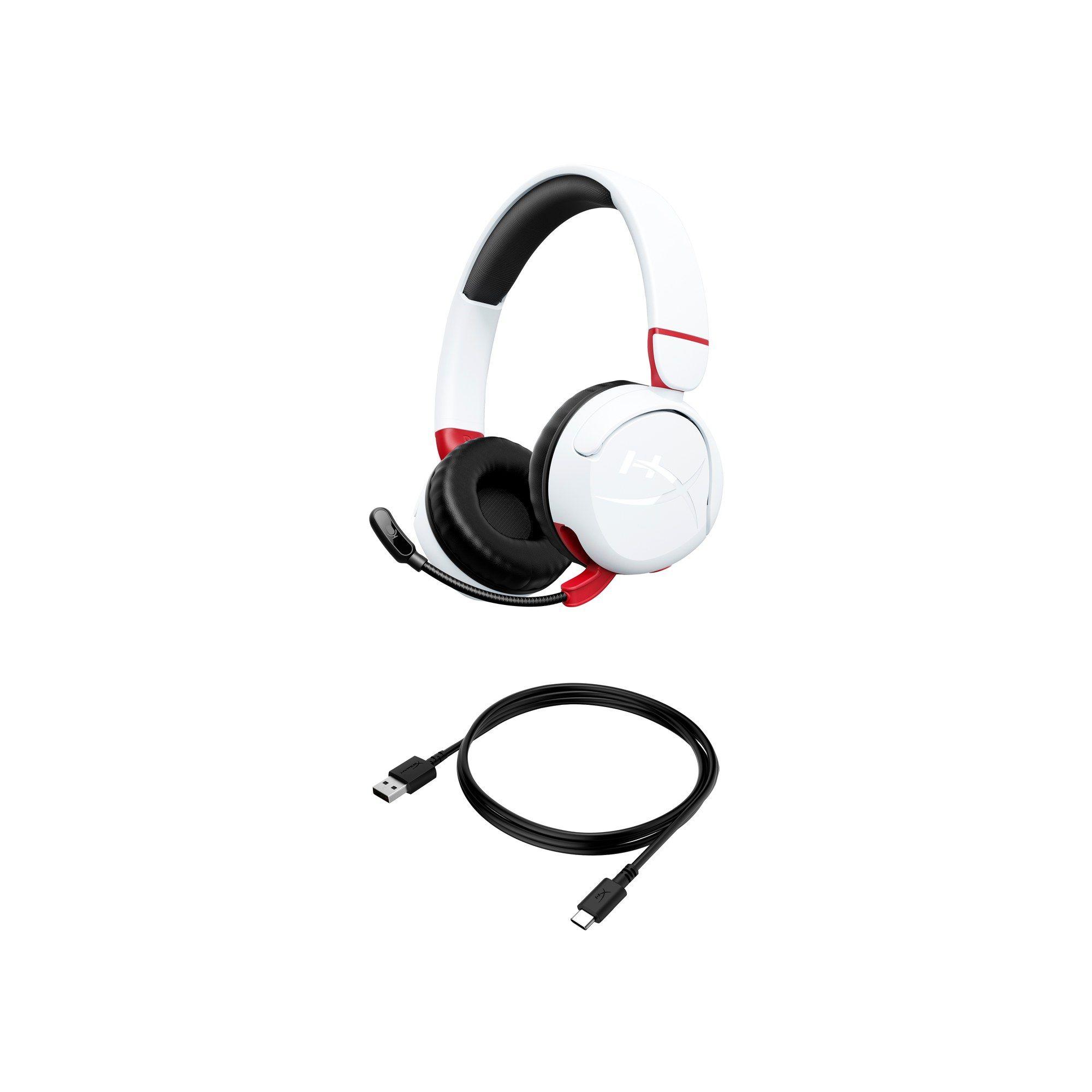 Headset Gaming HYPERX 7G8F2AA / Cloud Mini Wireless S (Binaural - Sem fios - Supra-aural - Branco) — miniatura 7