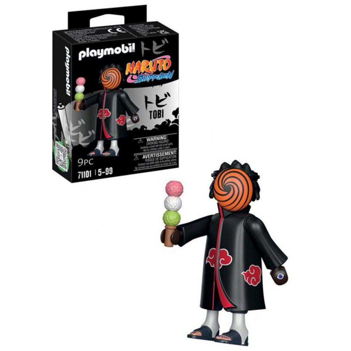 Conjunto de bonecos de brincar PLAYMOBIL Naruto Shippuden Tobi (5 anos - Multicor)