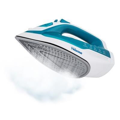 Ferro de Engomar a Vapor TRISTAR ST-8320 (2600 W - 0,37 l - Base de cerâmica - Turquesa e Branco), miniatura 3