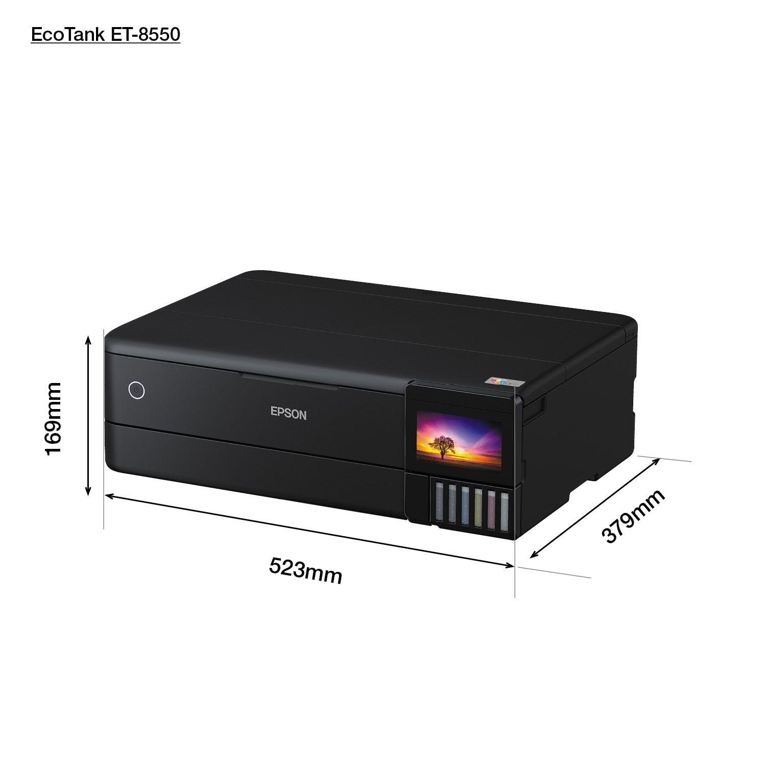 Impressora Multifunções EPSON EcoTank ET-8550 (A3 - Impressão a cores - WiFi / Bluetooth - Preto) — miniatura 26