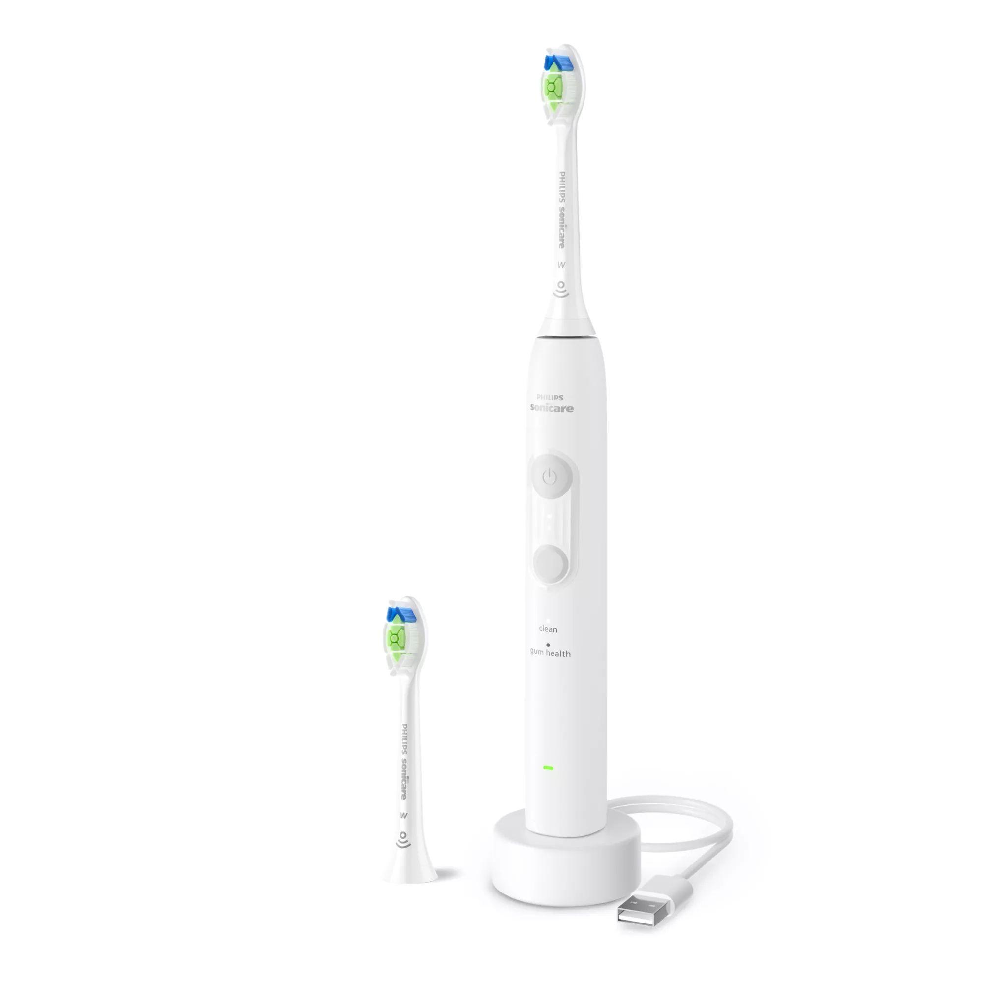 Escova de Dentes Elétrica Sónica PHILIPS Sonicare 4100 HX4042/41 (Branco)