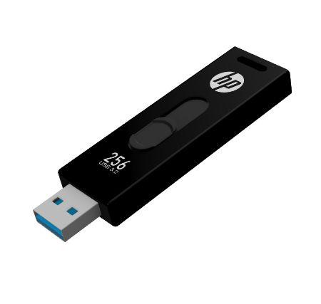 Pen USB HP X911W (256 GB - Deslizante - USB Type-A - Preto)