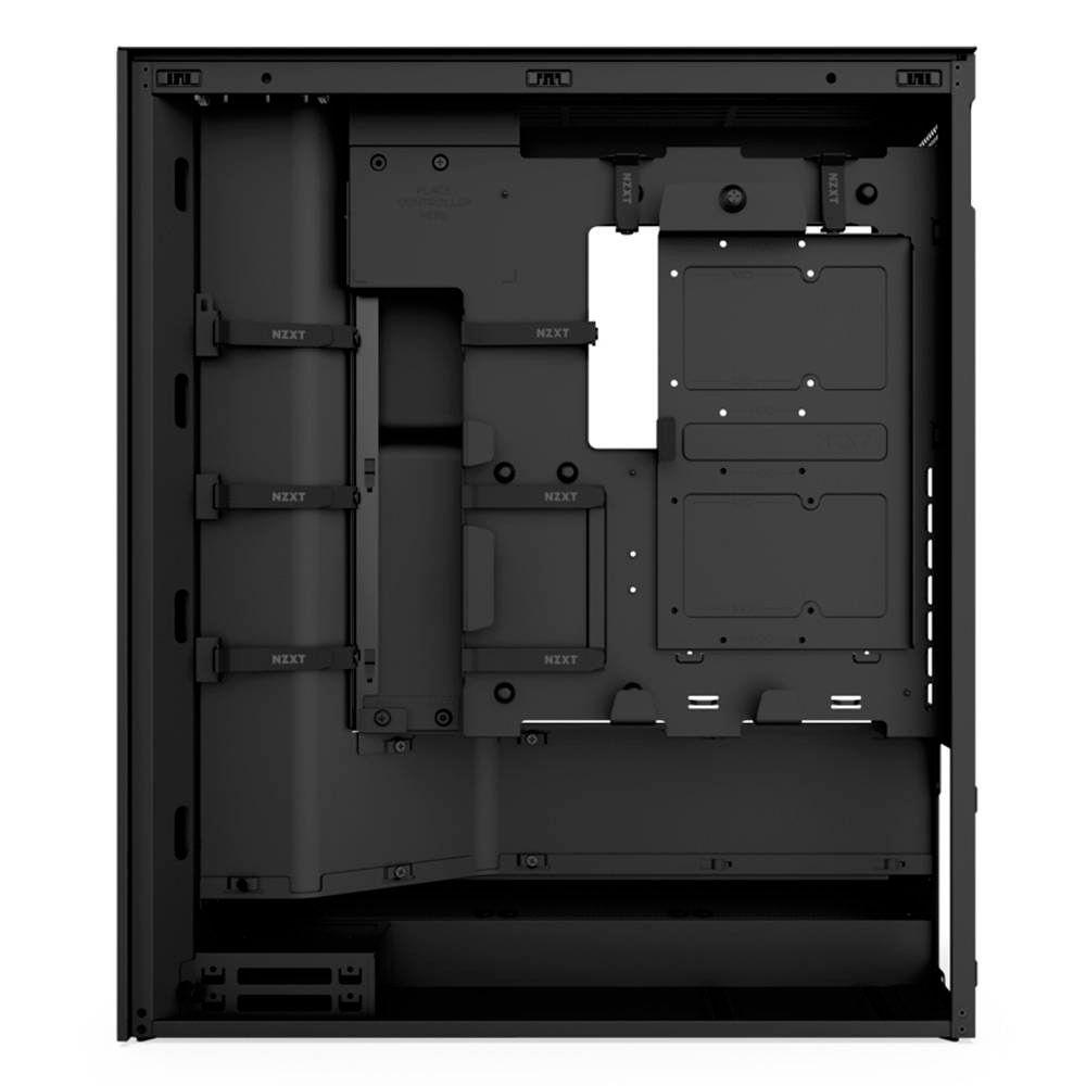 Caixa PC NZXT H7 Flow RGB (ATX, EATX, micro ATX, Mini-ITX - ATX, SFX, SFX-L - Midi Tower - Preto) — miniatura 6