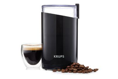 Moinho de Café KRUPS F2034210 (200 W - Plástico - Altura 17 cm - Preto)