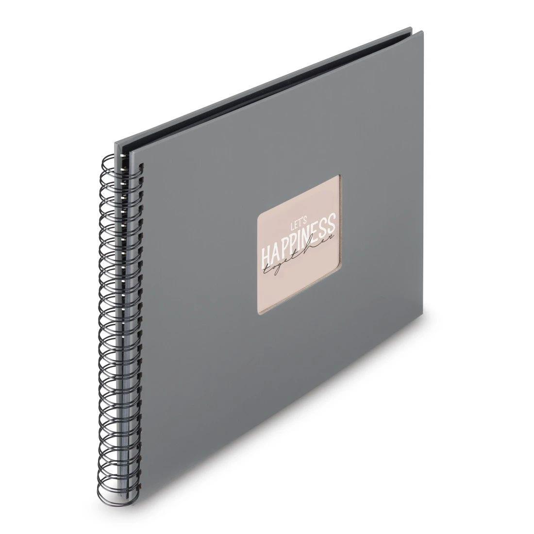 Álbum de Fotografias HAMA Fine Art Spiral 9841 (Cinzento)