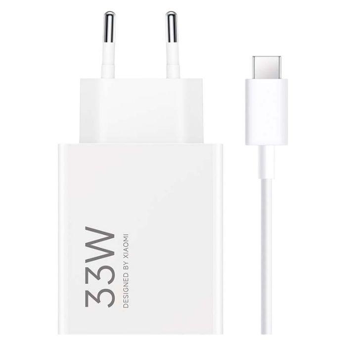 Carregador XIAOMI HyperCharge 33W Combo Type-A (Branco) — miniatura 2