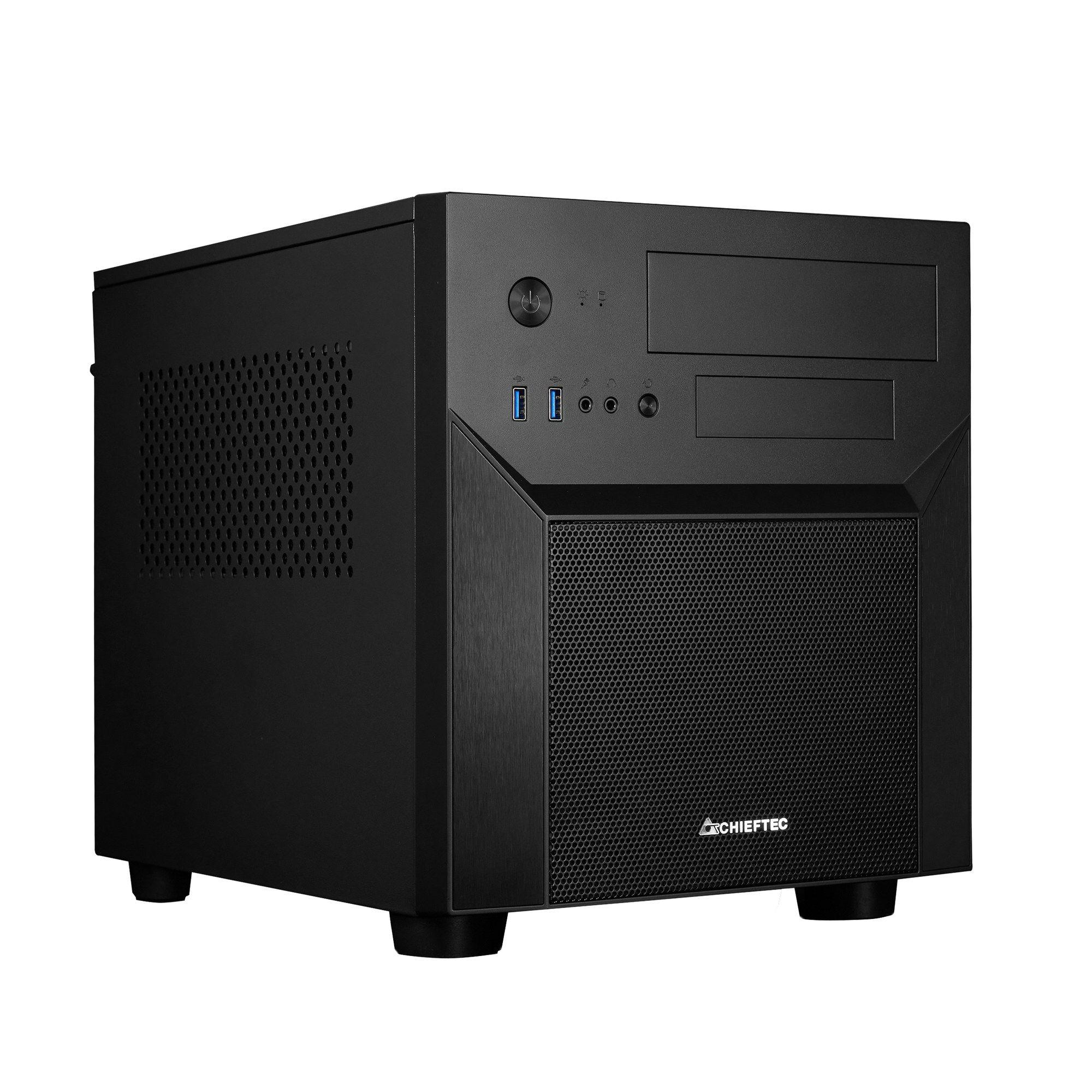Caixa de Computador CHIEFTEC CI-02B-OP (Micro ATX, Mini-ITX - Cubo - SPCC - Preto)