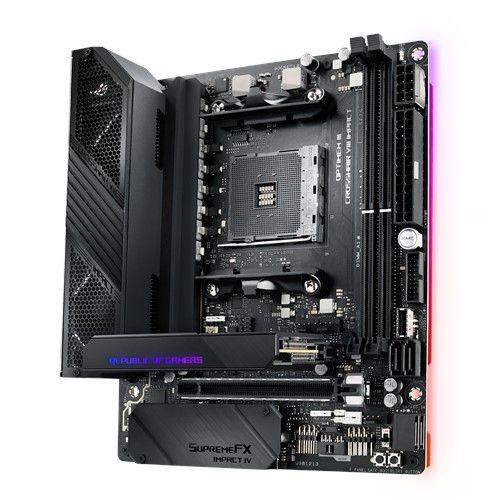 Motherboard ASUS ROG Crosshair VIII Impact (AM4 - Mini-DTX - Duplo canal), miniatura 2