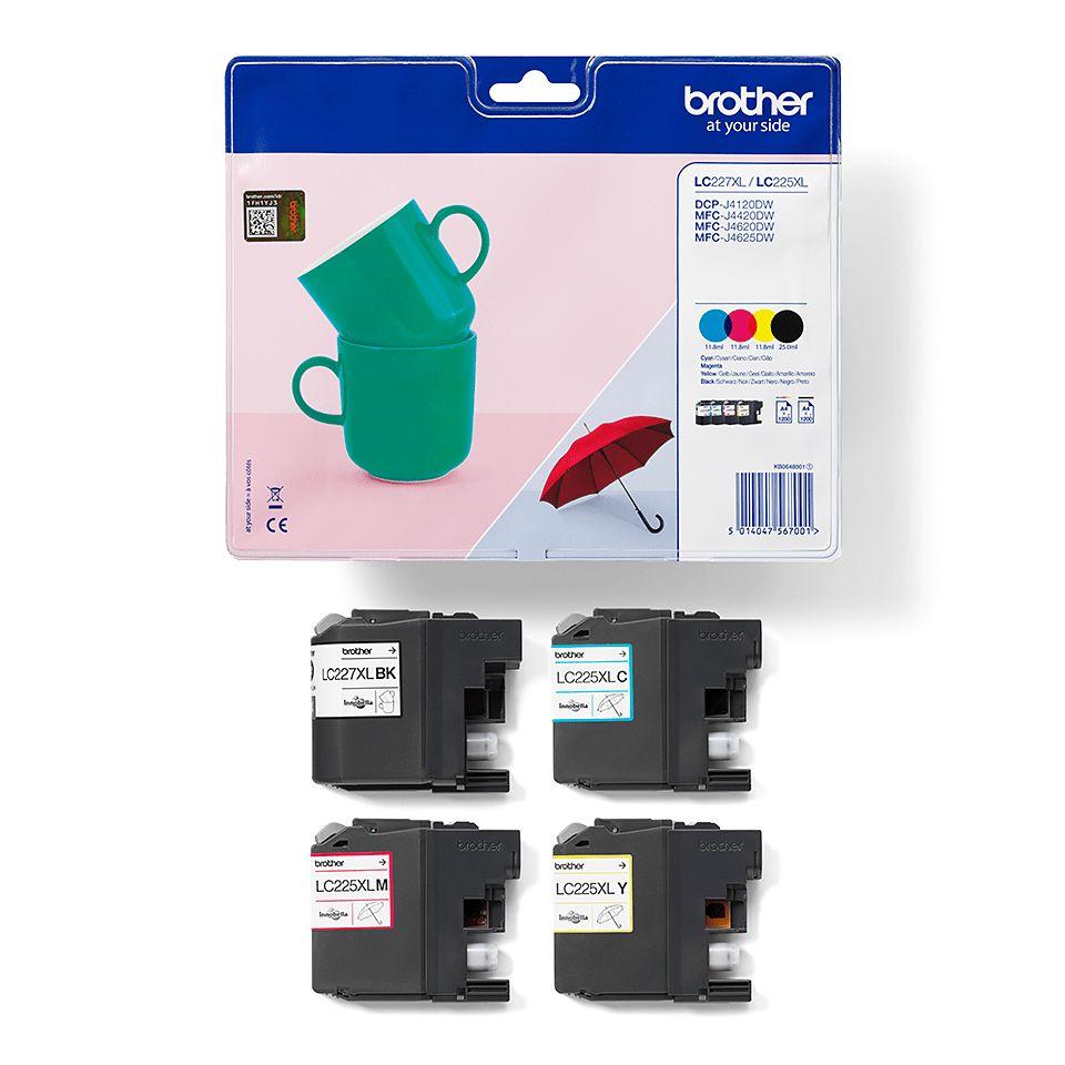 Pack de Tinteiros BROTHER LC227XLVALBP (1200 páginas - Preto, Ciano, Magenta e Amarelo), miniatura 4