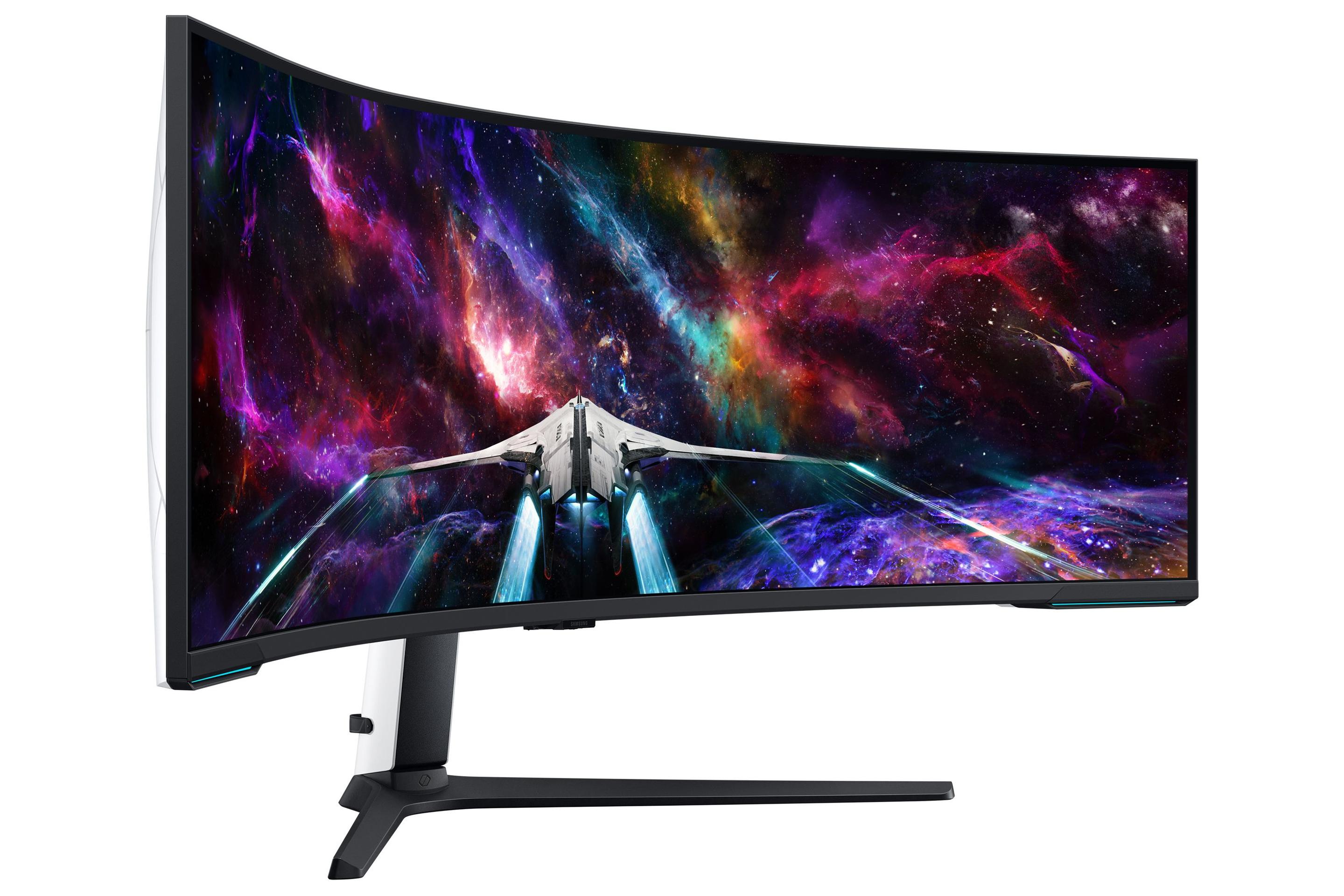 Monitor SAMSUNG Odyssey Neo G9 G95NC (57" - VA - 240 Hz - Preto e Branco) — miniatura 2