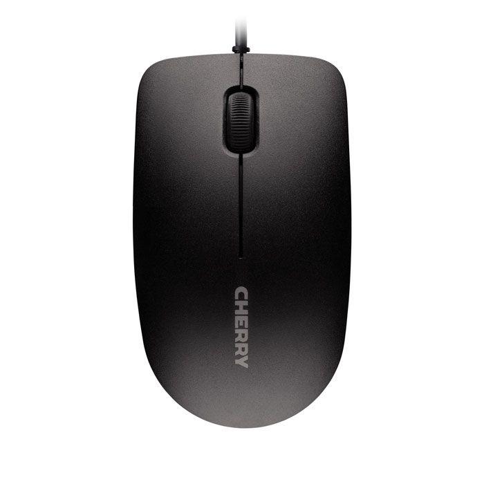 Rato CHERRY MC 1000 (Ambidestro - 1200 DPI - Ótico - Preto)