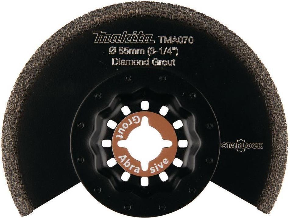 Lâmina de Serra Segmentada Diamantada MAKITA TMA070 (Diamante - 85 mm), imagem 1