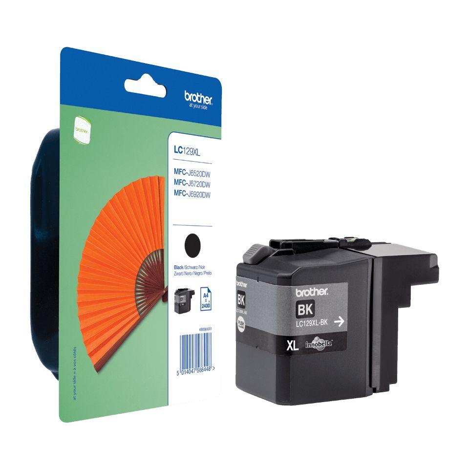 Tinteiro BROTHER LC129XLBKBP (2400 páginas - Preto), miniatura 5