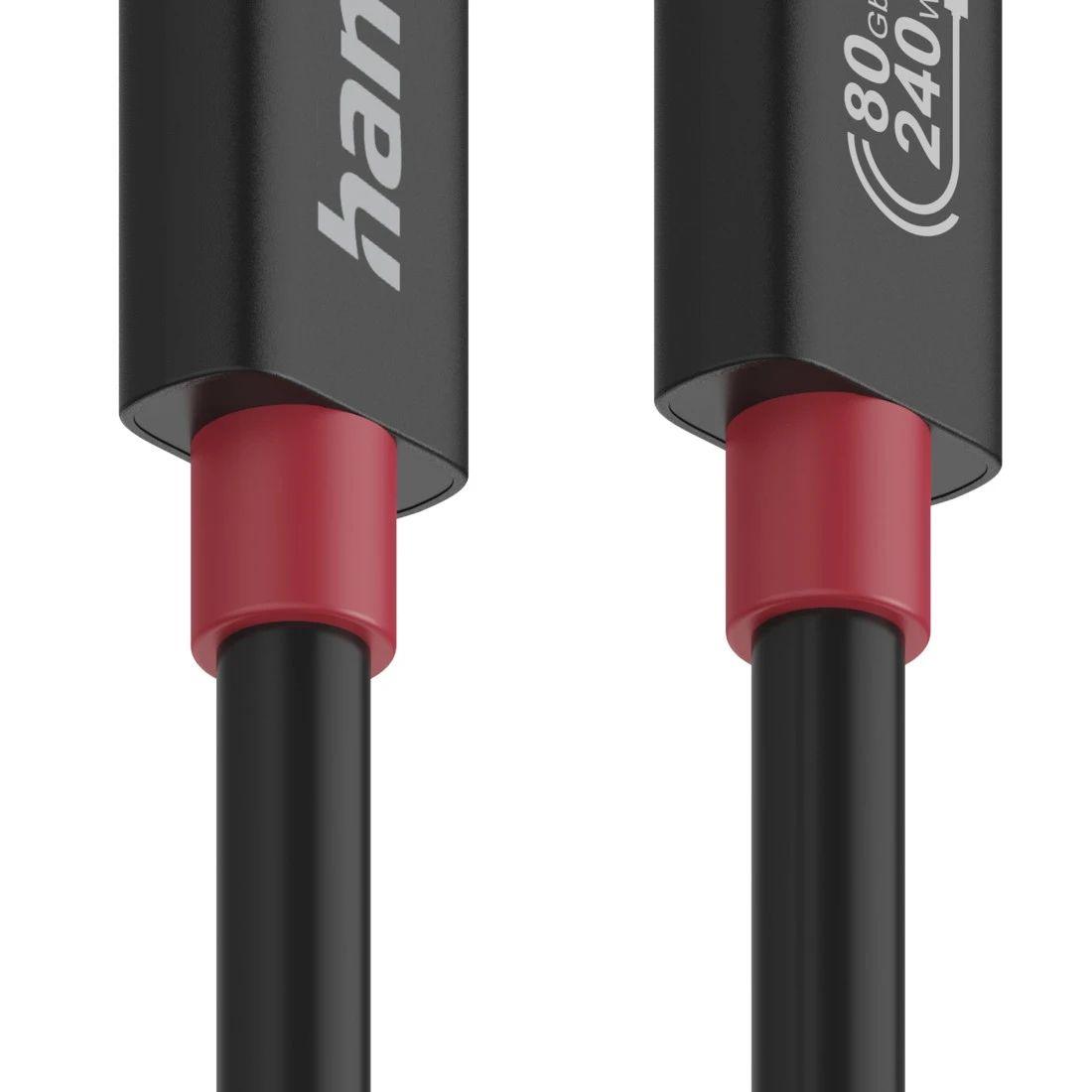 Cabo USB-C HAMA 00200799 (1 m - USB C - Preto), miniatura 4