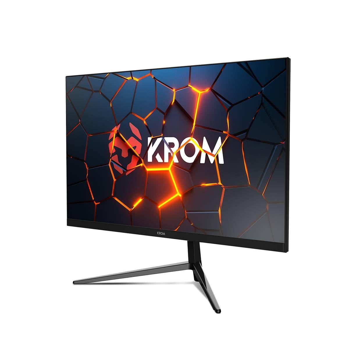 Monitor KROM Kertz (23,8" - VA - 200 Hz - Preto) — miniatura 4