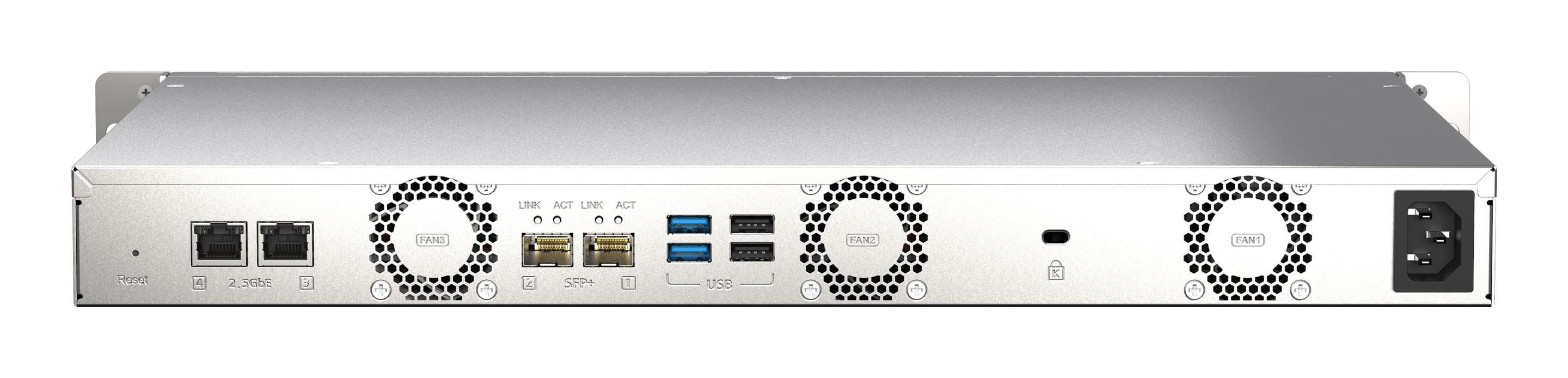 NAS QNAP TS-435XeU-4G (4 GB - 4 baias - Preto e Cinzento), miniatura 2