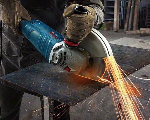 Rebarbadora BOSCH GWS 24-230 P Professional (Azul e Preto), miniatura 4