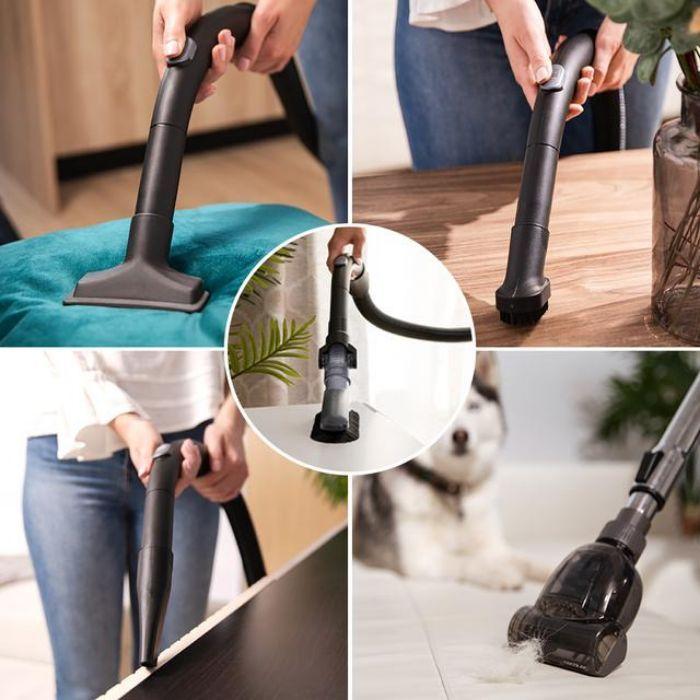 Aspirador Sem Saco CECOTEC Conga Rockstar Multicyclonic XL Animal Plus (Altura 48,5 cm - 20000 Pa - 4 L - Preto), miniatura 5