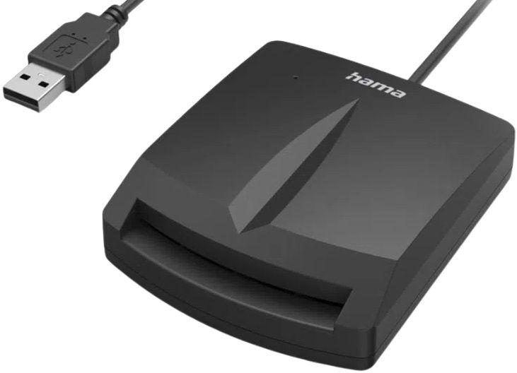 Leitor de Cartão de Cidadão HAMA 00053398 (Preto)