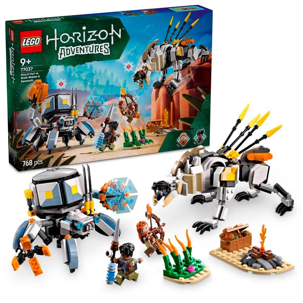 LEGO 77037 Horizon Aloy e Varl contra Carapaça e Dentes de Serra (9+ anos - 768 peças) — miniatura 3