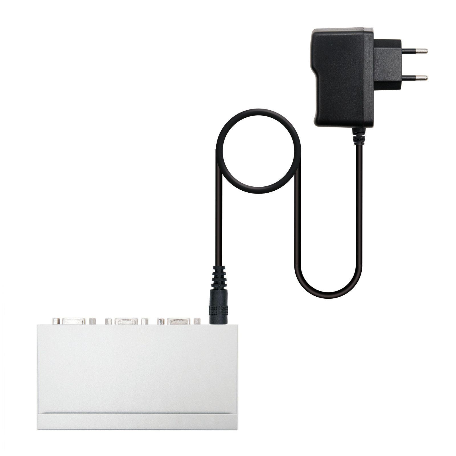 Splitter VGA NANOCABLE 10.25.0002 (VGA fêmea - Prateado), miniatura 3
