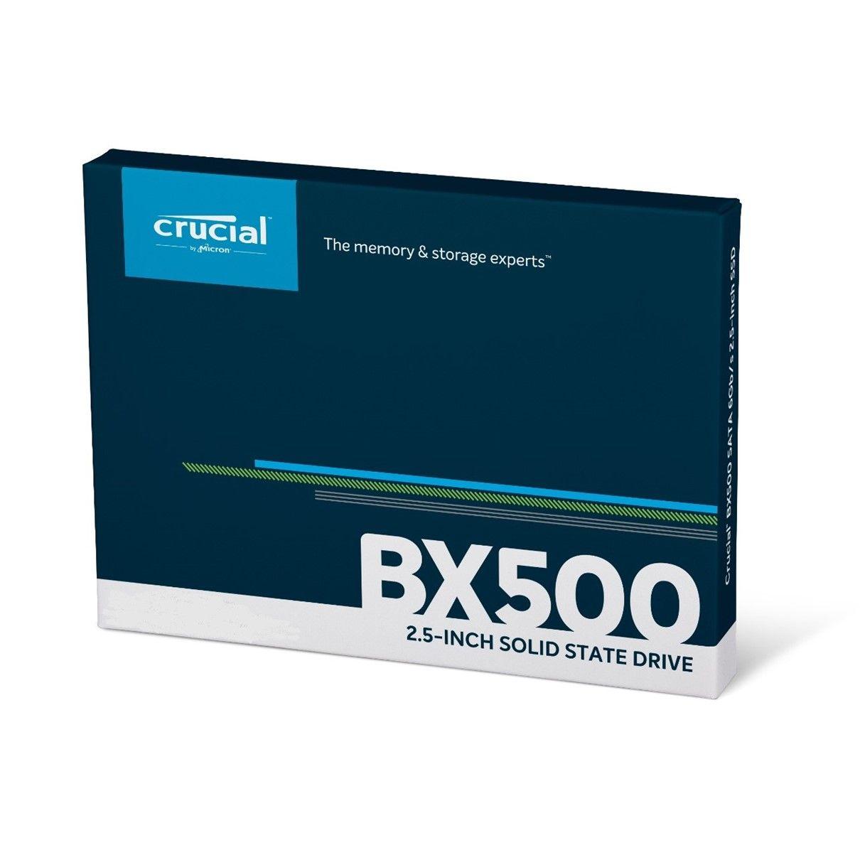 Disco SSD CRUCIAL BX500 (2TB - 2,5" - SATA III)