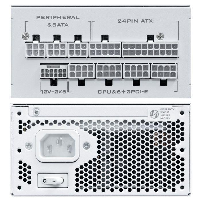 Fonte de Alimentação SFX LIAN LI SP1000P (SFX - 1000 W - 80 PLUS Platinum - Branco), miniatura 4