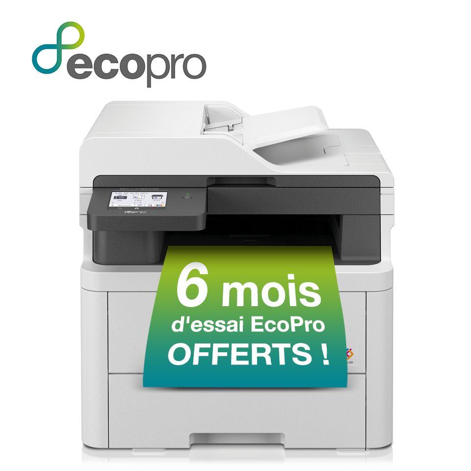 Impressora Multifunções Laser LED BROTHER MFC-L3740CDWE (A4 - Impressão a cores - 250 folhas - Preto e Branco) — miniatura 5